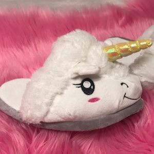 Boohoo unicorn slippers